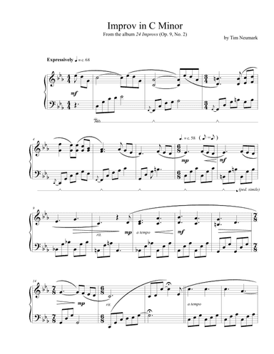 Improv in C Minor