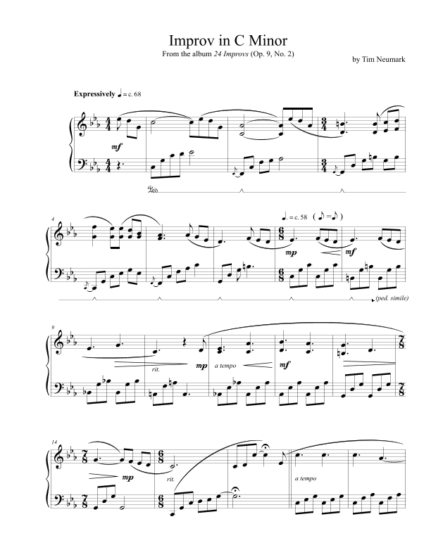 Improv in C Minor