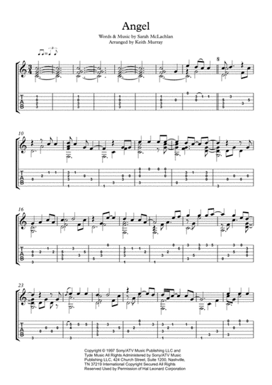 Angel (arr. Keith Murray)