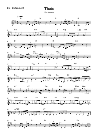 Thais (arr. Fabio Eduardo de Oliveira)