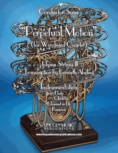 Strauss II - Perpetual Motion (for Woodwind Quartet) (arr. Kenneth Abeling)