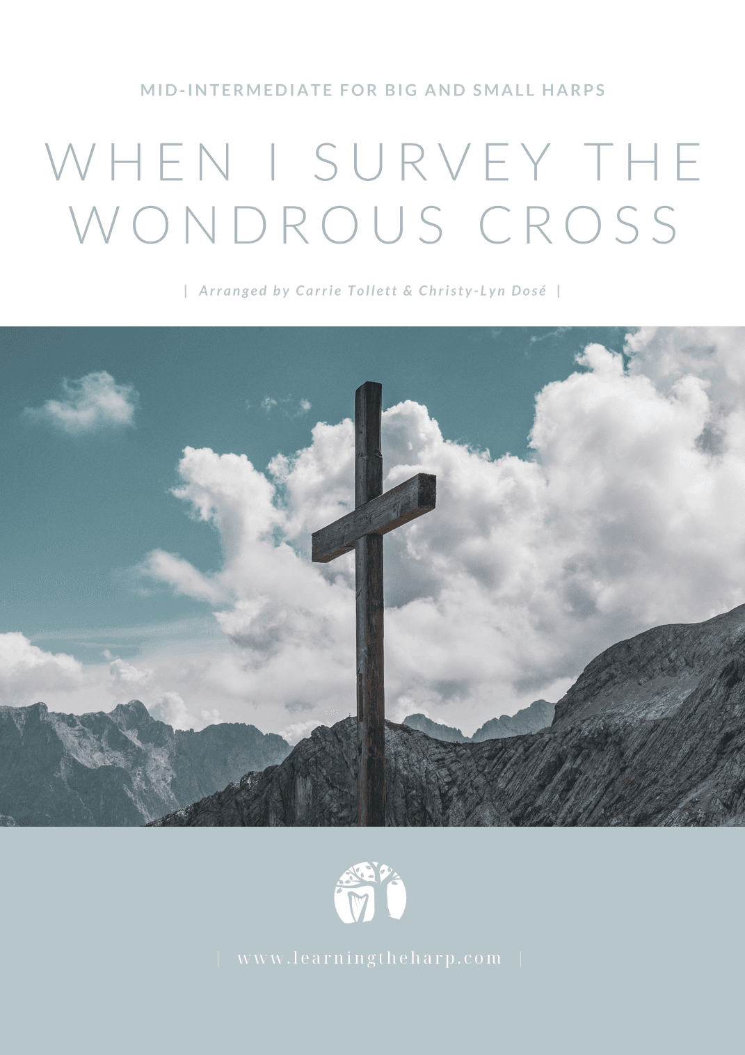 When I Survey The Wondrous Cross - Mid-Intermediate for Harps (arr. Learning the Harp)