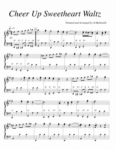 Cheer Up Sweetheart Waltz
