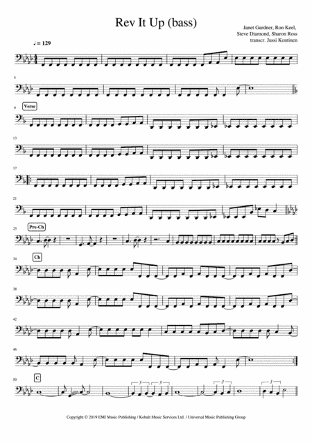 Rev It Up (arr. Jussi Kontinen)