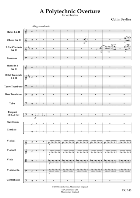 A Polytechnic Overture