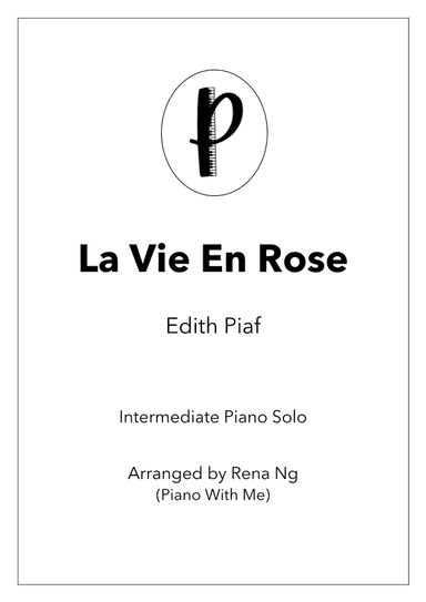 La Vie En Rose (elena Urioste And Tom Poster Version) (arr. Rena Ng)