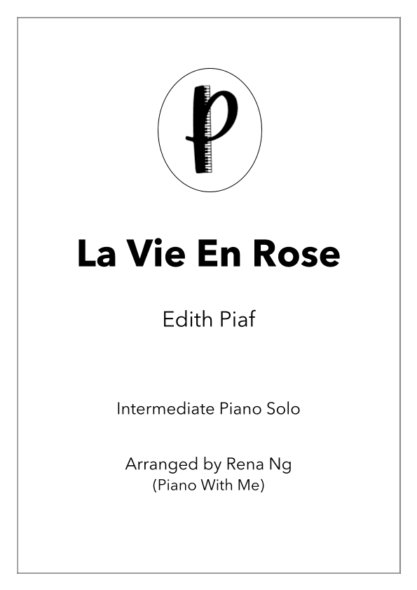 La Vie En Rose (elena Urioste And Tom Poster Version) (arr. Rena Ng)