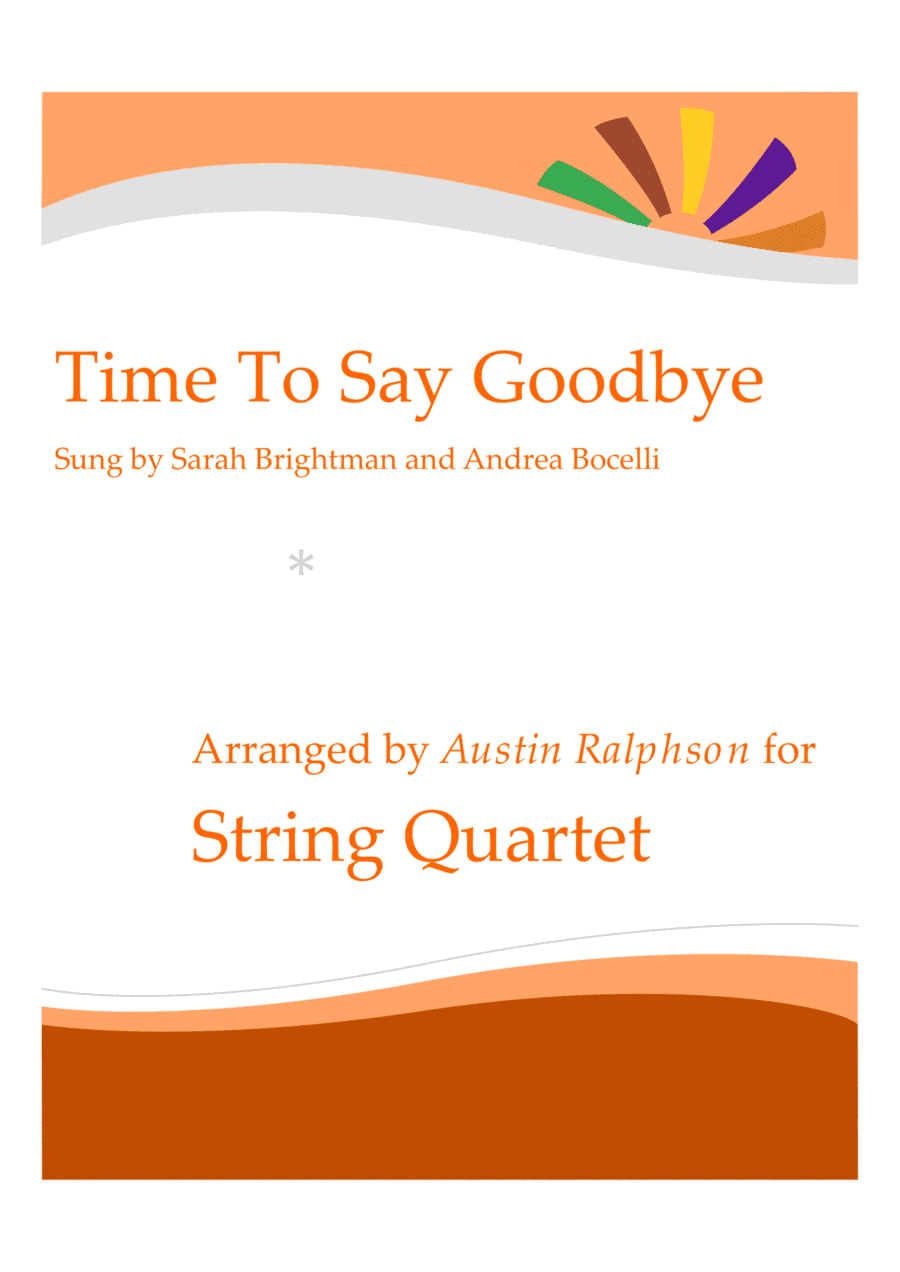 Time To Say Goodbye (arr. Austin Ralphson)