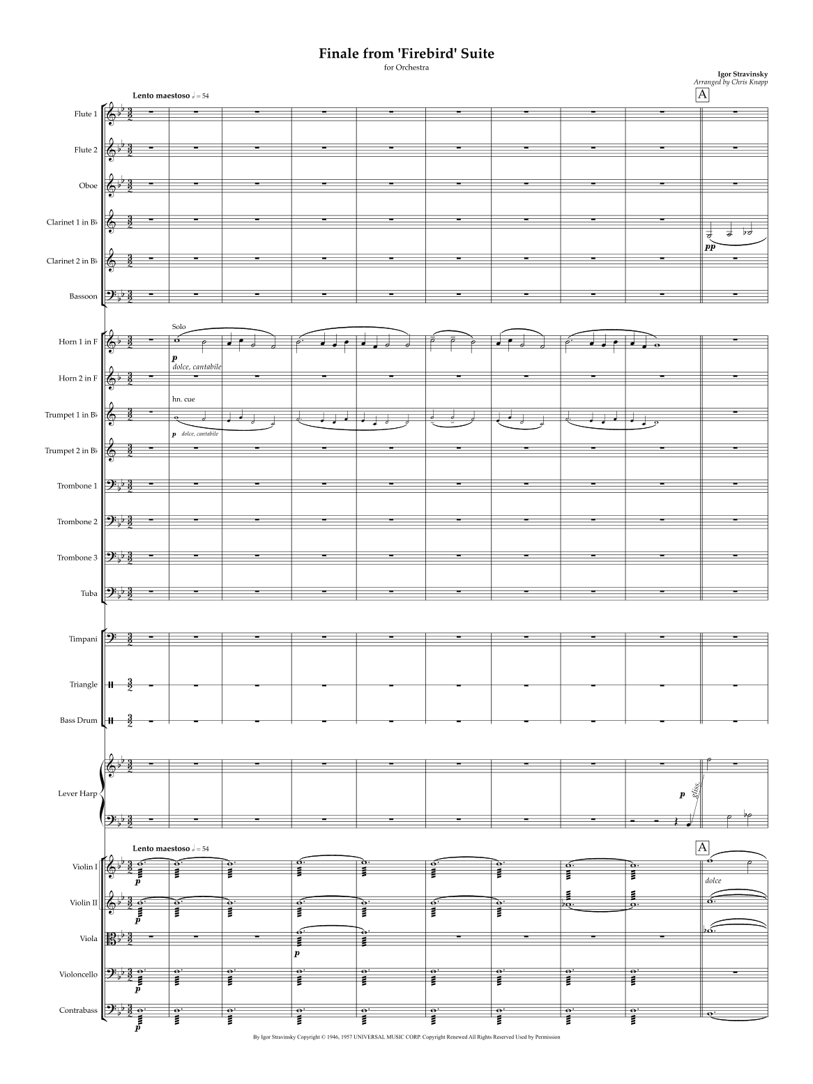 Firebird Suite (arr. Chris Knapp)
