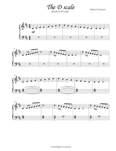 The D Scale (Etude for D Scale)