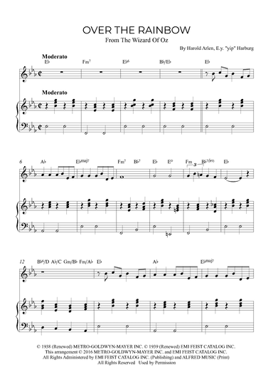Over The Rainbow (arr. Alex Nunes Rodrigues)