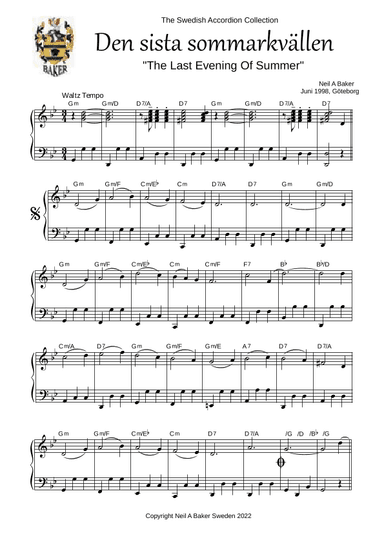 The Last Evening of Summer