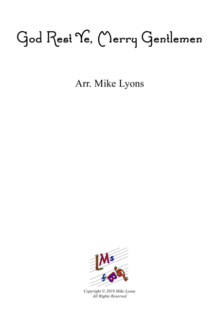 Brass Quintet - God Rest Ye, Merry Gentlemen (arr. Mike Lyons)