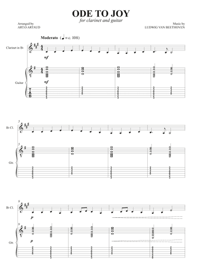 Ode to Joy (arr. Art.o Artaud)