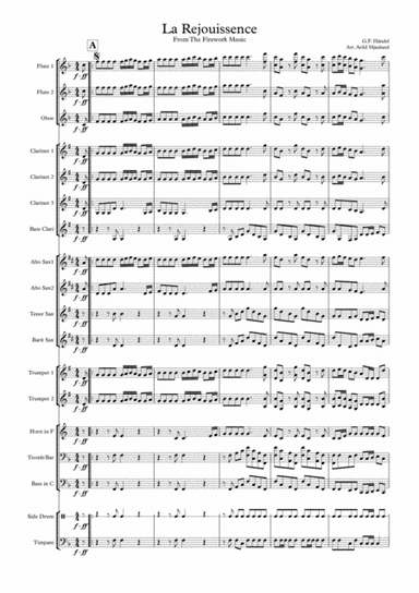 La Rejouissance (arr. Arild Mjaaland)