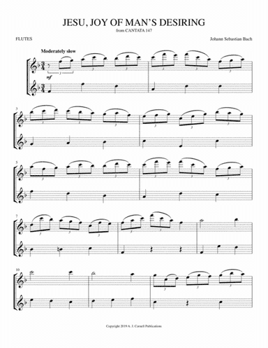 Jesu, Joy of Man’s Desiring (arr. Mark Phillips)