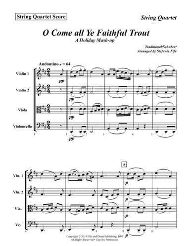O Come All Ye Trout (arr. Stefanie Fife)