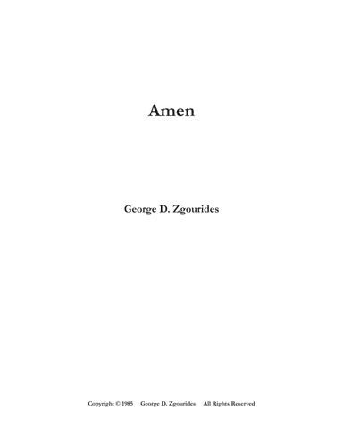 AMEN (1985)