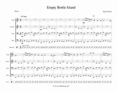 Empty Bottle Island for Steel Band