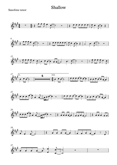 Shallow (arr. Diego Nogueira)
