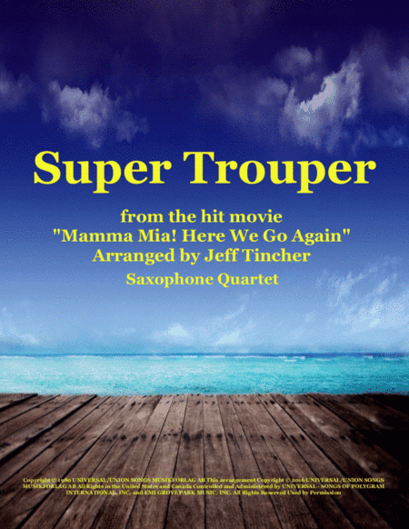 Super Trouper (arr. Jeff Tincher)
