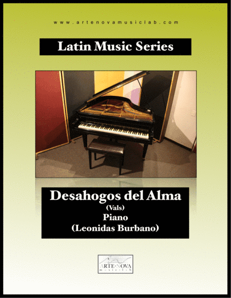 Desahogos del Alma - Vals for Piano (Music from Latin America) (arr. Arte Nova Music Lab)