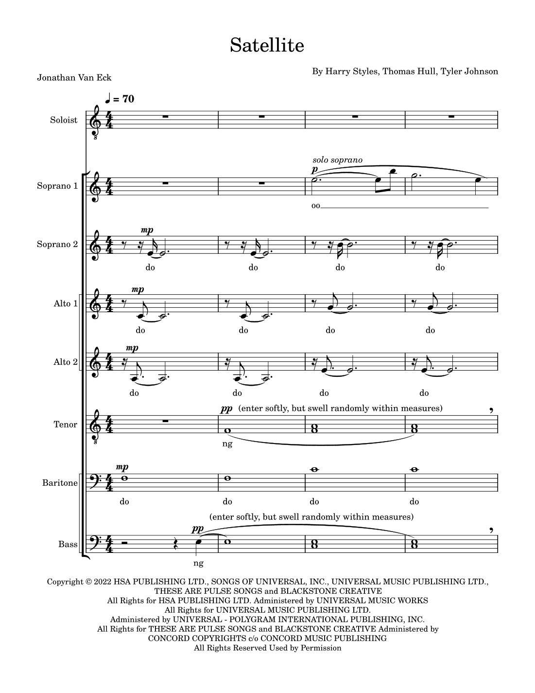 Satellite (arr. Jonathan Van Eck)