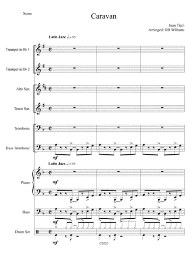 Caravan (arr. DB Williams)