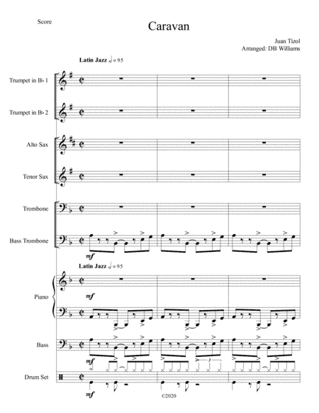 Caravan (arr. DB Williams)