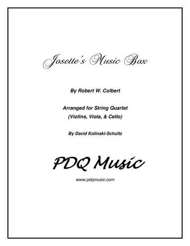 Josette's Music Box (arr. David Kolinski-Schultz)