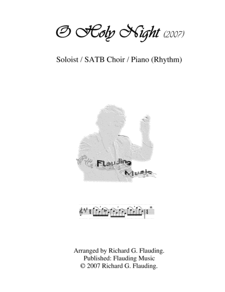 O Holy Night (Soloist, Choir & Piano) (arr. Ric Flauding)