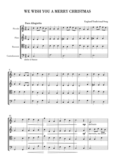 We Wish You a Merry Christmas (arr. Henrique)