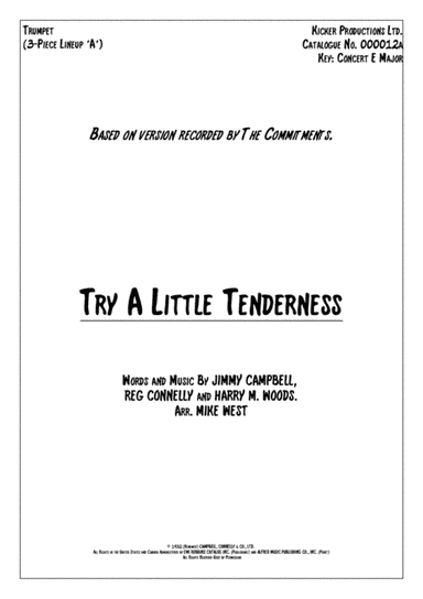 Try A Little Tenderness (arr. Mike West)