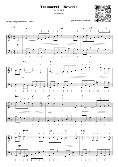 Träumerei - Reverie (arr. Sérgio Matias da Cunha)