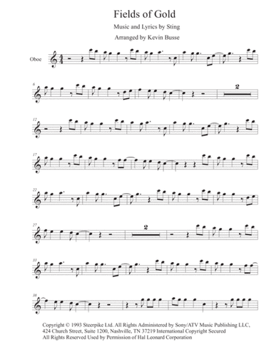 Fields Of Gold (arr. Kevin Busse)