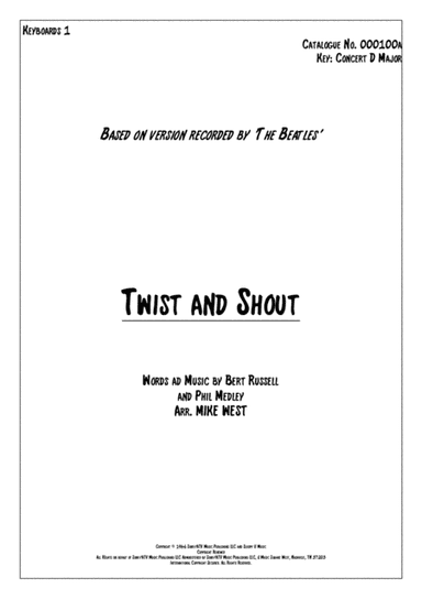 Twist And Shout (arr. Mike West)