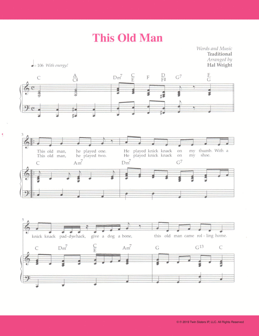 This Old Man (arr. Hal Wright)