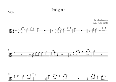Imagine (arr. Fabio Britto)