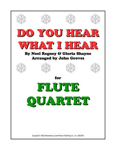 Do You Hear What I Hear (arr. John Groves)