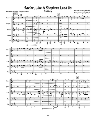 Saviour Like A Shepherd Lead Us (arr. Joseph Pugh)