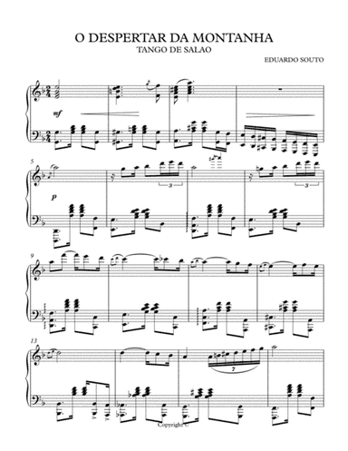 O DESPERTAR DA MONTANHA (arr. Globrazil)