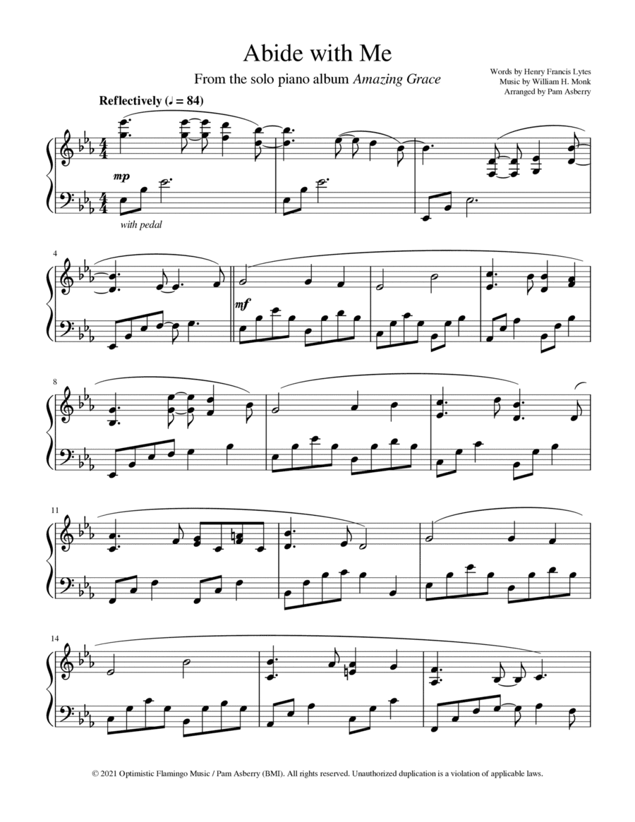 Abide with Me (arr. Pam Asberry)