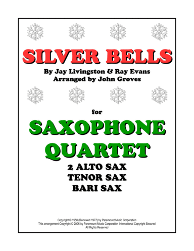 Silver Bells (arr. John Groves)