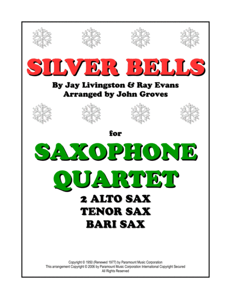 Silver Bells (arr. John Groves)