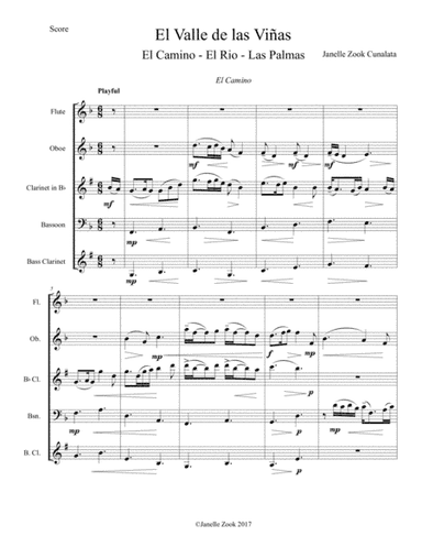 El Valle de las Viñas (WW ensemble)