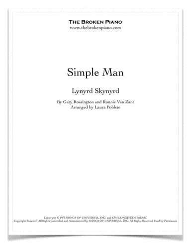 Simple Man (arr. Laura Poblete)