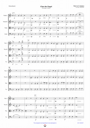 Chor der Engel (The Engels´ Chorus) (arr. Josef STASTNY)