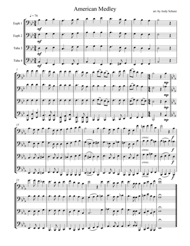 American Medley (arr. Andy Schanz)