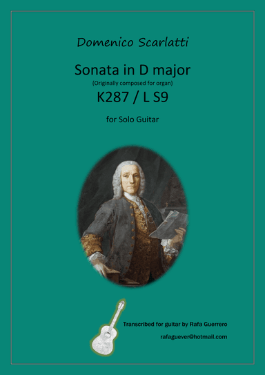 Sonata K287 / L S9 (arr. Rafa Guerrero)