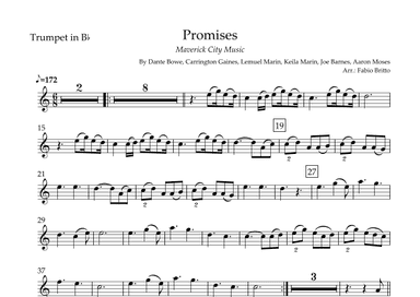 Promises (arr. Fabio Britto)